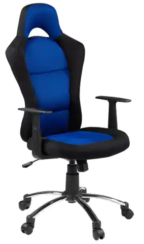 ⁨Jysk Gaming chair SNERTINGE black/blue⁩ at Wasserman.eu