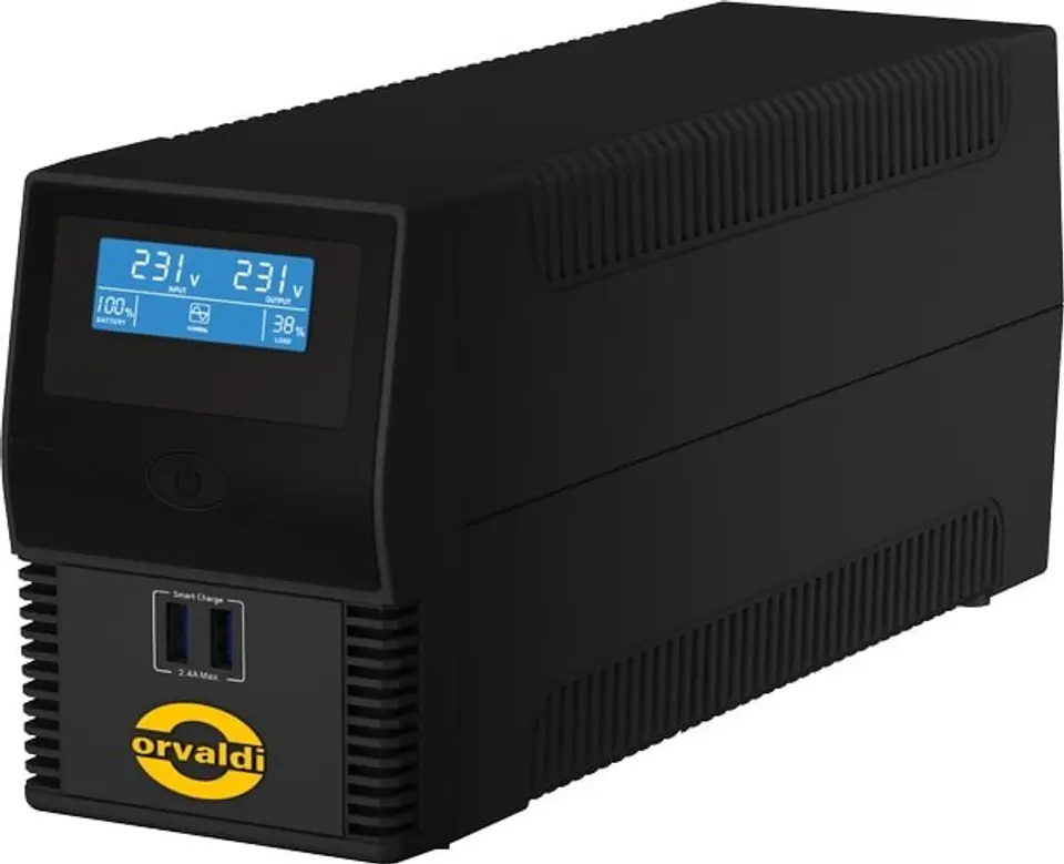 ⁨UPS Orvaldi i850 LCD USB (4xIEC)⁩ w sklepie Wasserman.eu