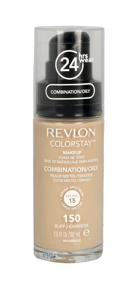 ⁨Revlon Colorstay 24H Podkład kryjąco-matujący nr 150 Buff - cera mieszana i tłusta 30ml⁩ w sklepie Wasserman.eu