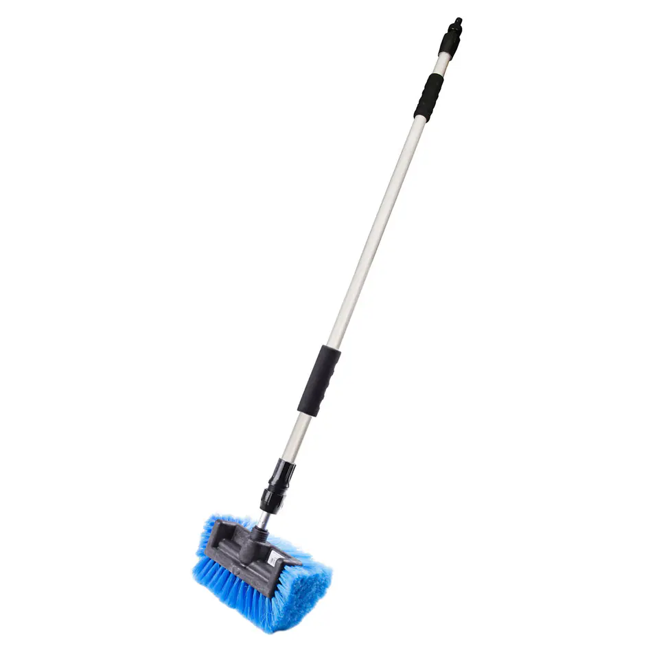 ⁨Telescopic brush for washing with water connection max. length 158 cm.⁩ at Wasserman.eu