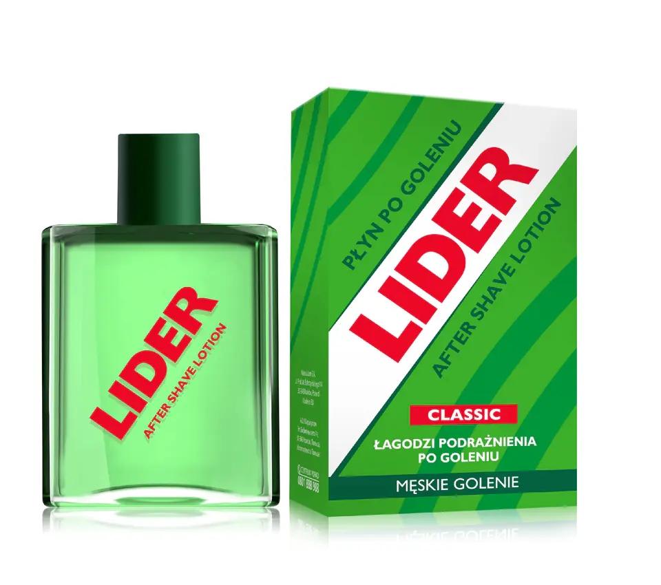 ⁨Lider Classic Płyn po goleniu 100ml⁩ w sklepie Wasserman.eu