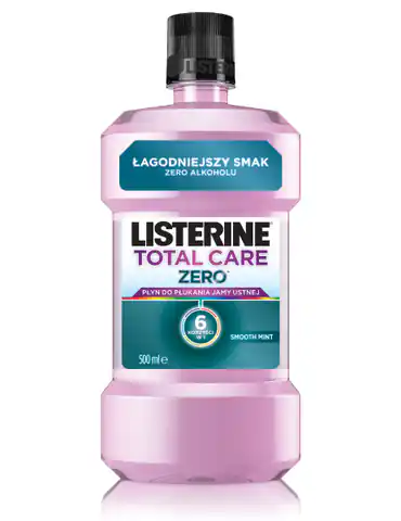 ⁨Listerine Total Care Zero Płyn do płukania ust bez alkoholu 500 ml⁩ w sklepie Wasserman.eu