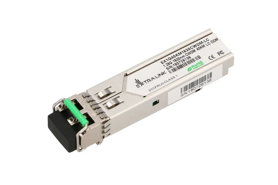 ⁨EXTRALINK SFP CWDM 1.25G 1530NM SM 40KM LC HOUSE⁩ at Wasserman.eu