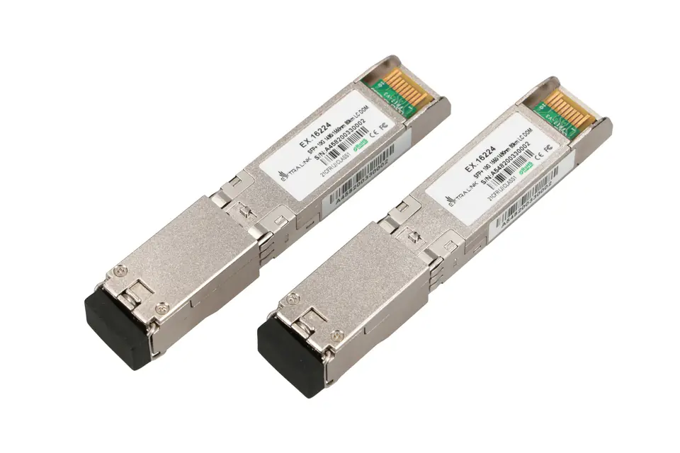 ⁨EXTRALINK SFP+ 10G WDM 1490/1550NM SM 80KM LC - PAIR⁩ at Wasserman.eu