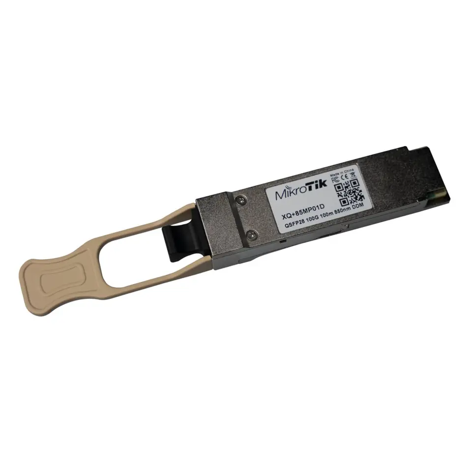 ⁨MIKROTIK XQ+85MP01D QSFP28 MODULE 100G SM 100M 850NM⁩ w sklepie Wasserman.eu