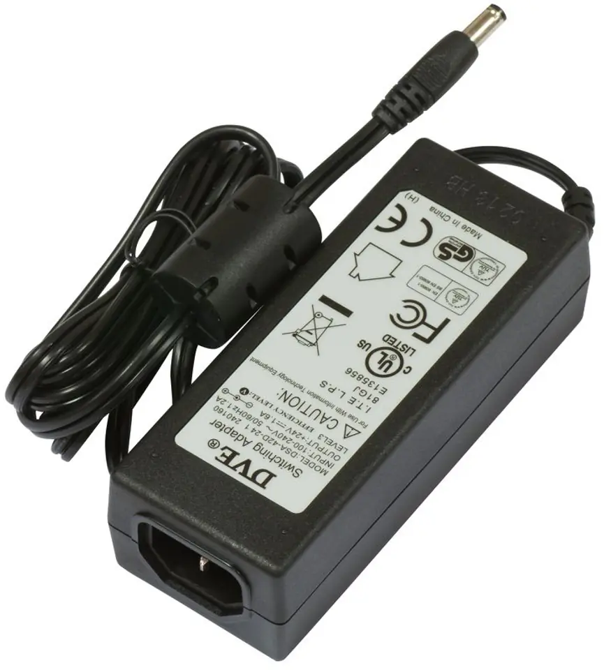 ⁨Mikrotik 24HPOW power adapter/inverter Black⁩ at Wasserman.eu