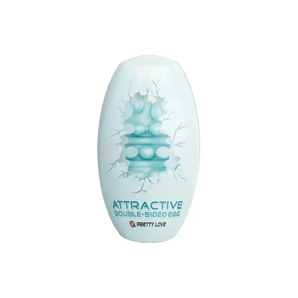 MASTURBATOR ATTRACTIVE DOUBLE-SIDED EGG w sklepie Wasserman.eu