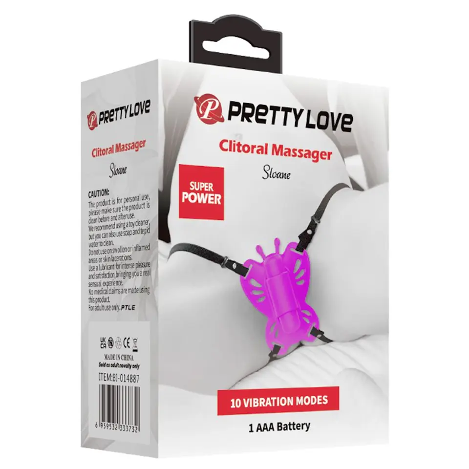 ⁨PRETTY LOVE VIBRATOR BY CLIT SLOANE⁩ at Wasserman.eu