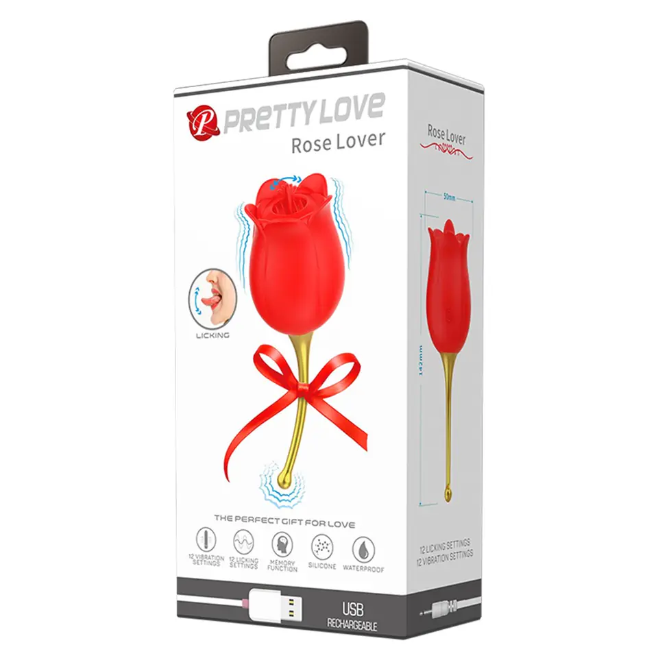 ⁨PRETTY LOVE VIBRATOR – ROSE LOVER⁩ at Wasserman.eu