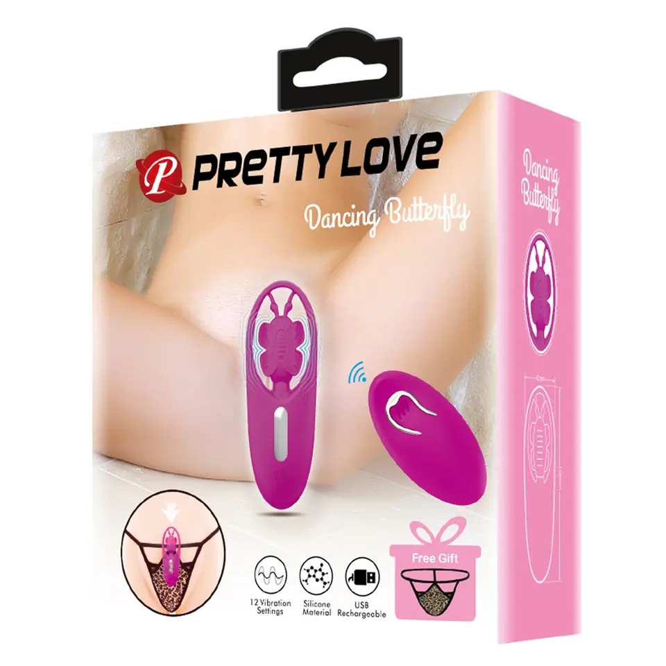 ⁨PRETTY LOVE VIBRATOR – DANCING BUTTERFLY⁩ at Wasserman.eu