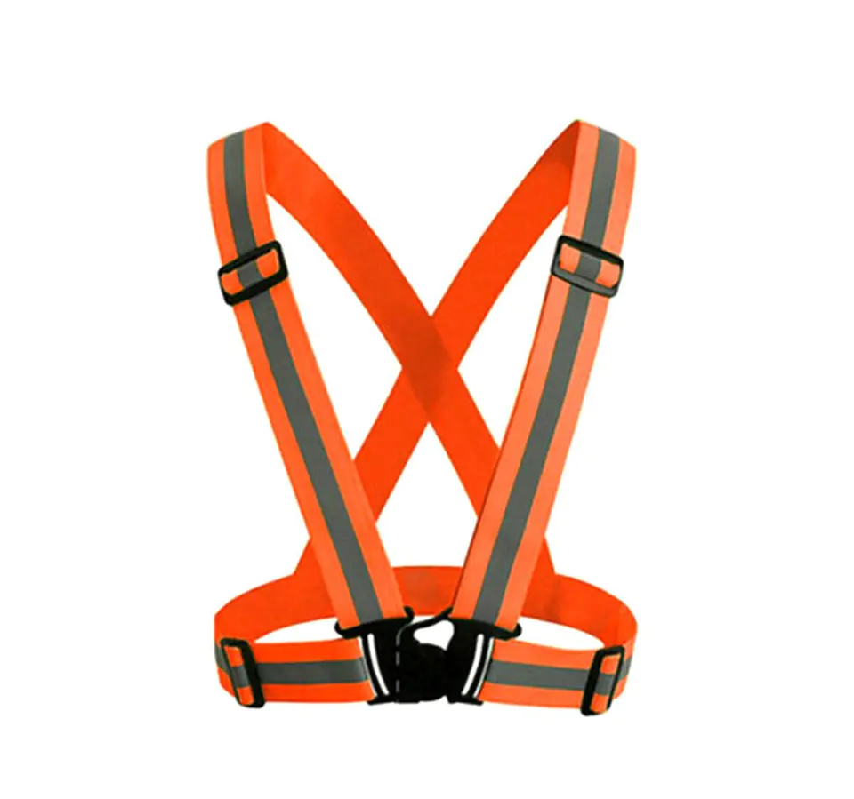 AG590C Reflective Braces Orang Vest at Wasserman.eu