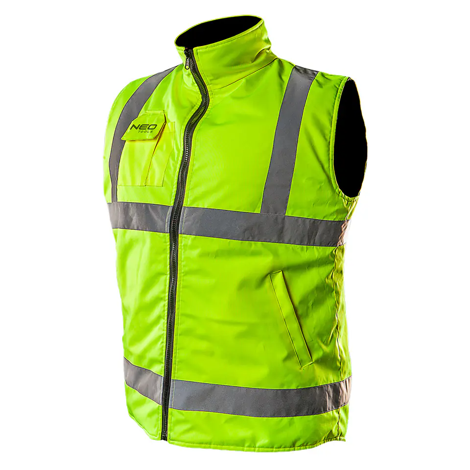 ⁨Working tank top, double-sided, one reflective side, yellow, size XL/56⁩ at Wasserman.eu