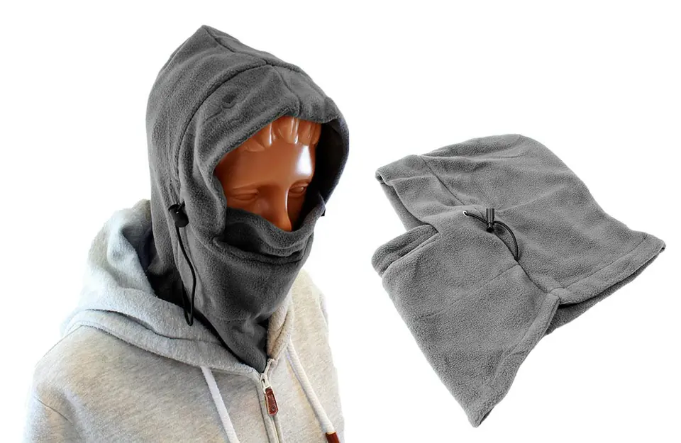 BQ42B Kominiarka maska polarowa 3w1 grey w sklepie Wasserman.eu