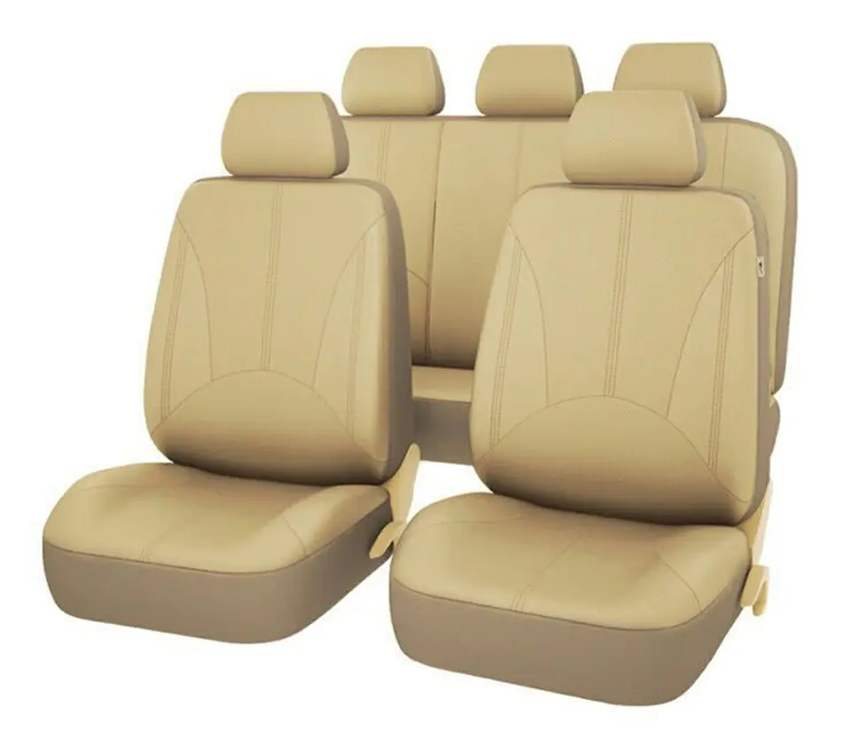 AG338F Seat covers eco leather beige at Wasserman.eu