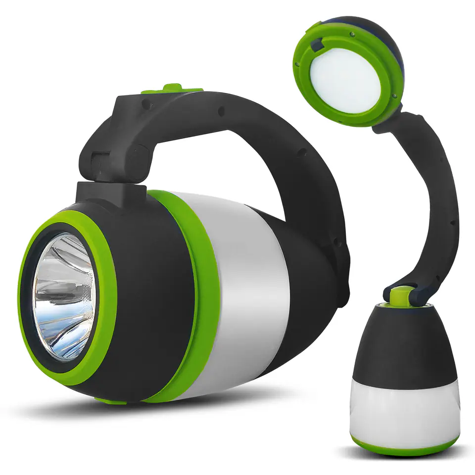 Lampa LED 3w1 Maclean, kempingowa, biurkowa, latarka, 1W, 60-200lm, Cold White 6000K, 18650 1500mAh, funkcja powerbanku MCE298 w sklepie Wasserman.eu