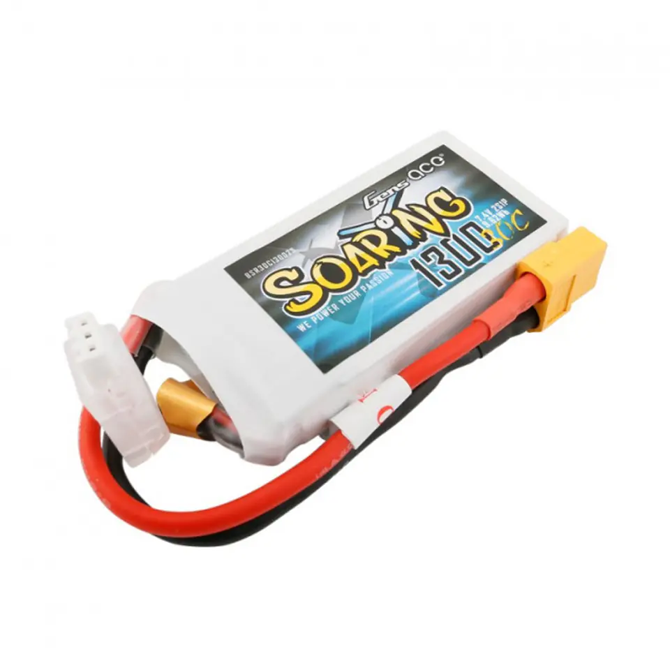 1300mAh 7.4V 30C SOARING Gens Ace - XT60 w sklepie Wasserman.eu