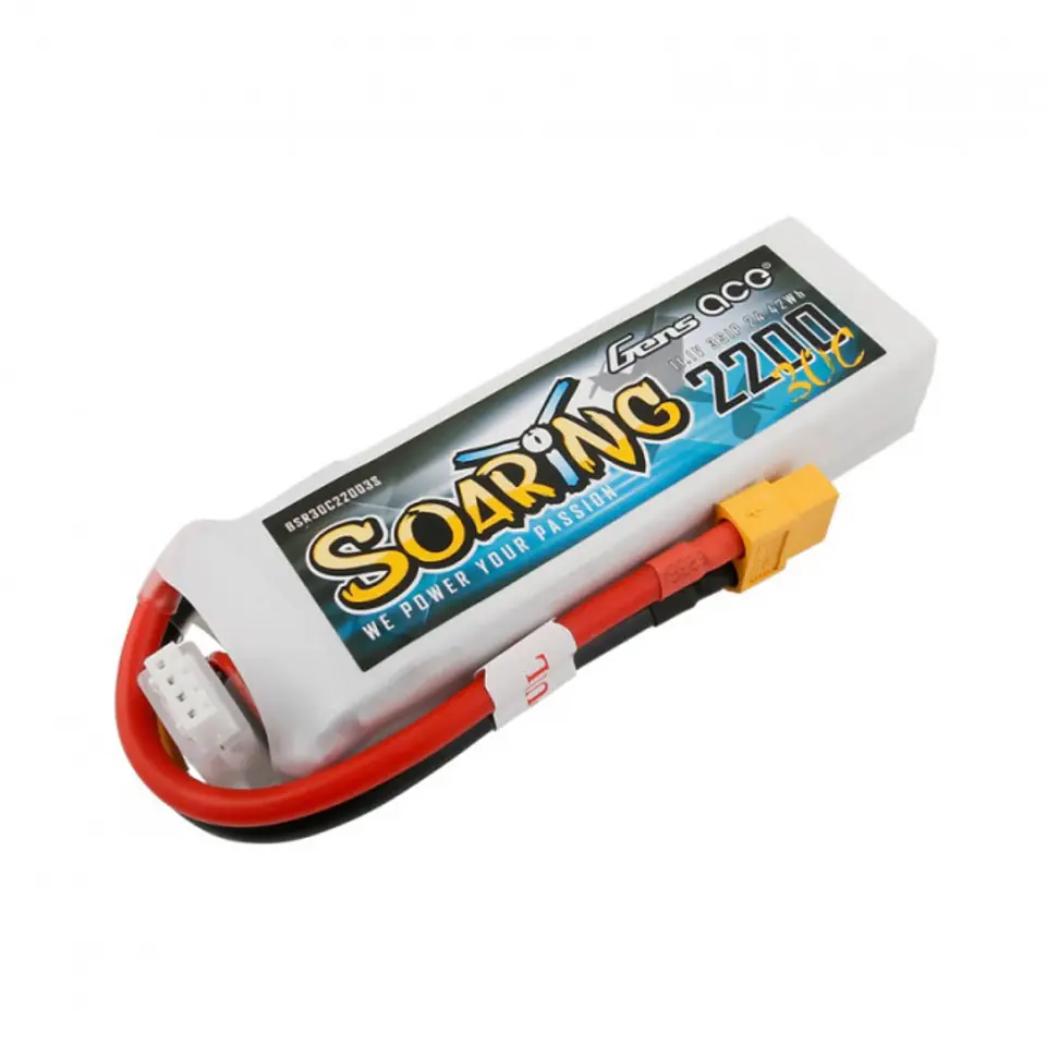 2200mAh 11.1V 30C SOARING Gens Ace - XT60 w sklepie Wasserman.eu