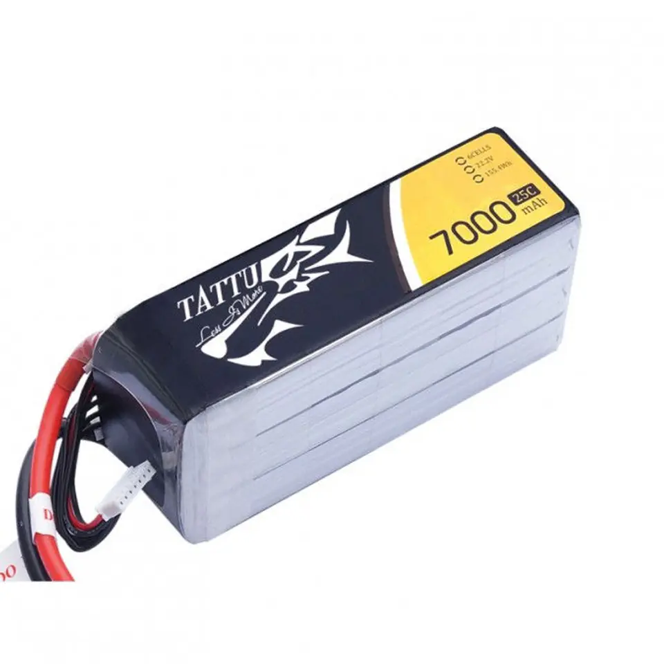 ⁨Akumulator pakiet RC 7000mAh 22.2V 25C TATTU Gens⁩ w sklepie Wasserman.eu