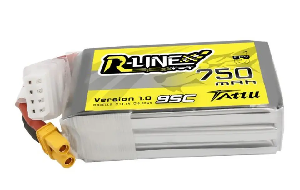 750mAh 11.1V 95C TATTU R-Line Gens Ace at Wasserman.eu