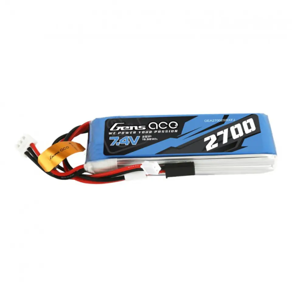 2700mAh 7.4V 1C Transmitter Pack Gens Ace w sklepie Wasserman.eu