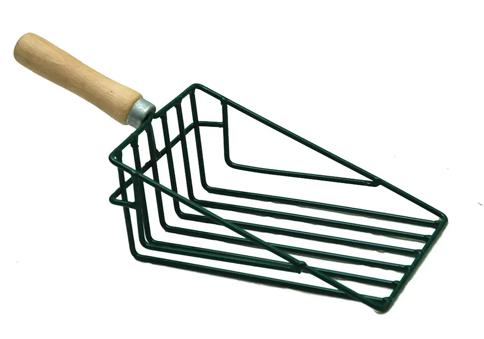 ⁨VEGETABLES SHOVEL WIDTH 150MM WITH WOOD STEM⁩ at Wasserman.eu