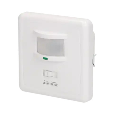 ⁨Motion and sound sensor 160 degrees IP20, for can, 500W, min. load 40W⁩ at Wasserman.eu