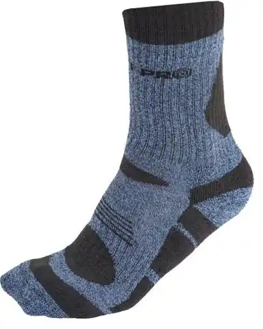 ⁨Socks rob. insulated sky-gray, 1 pair, "43-46", lahti⁩ at Wasserman.eu