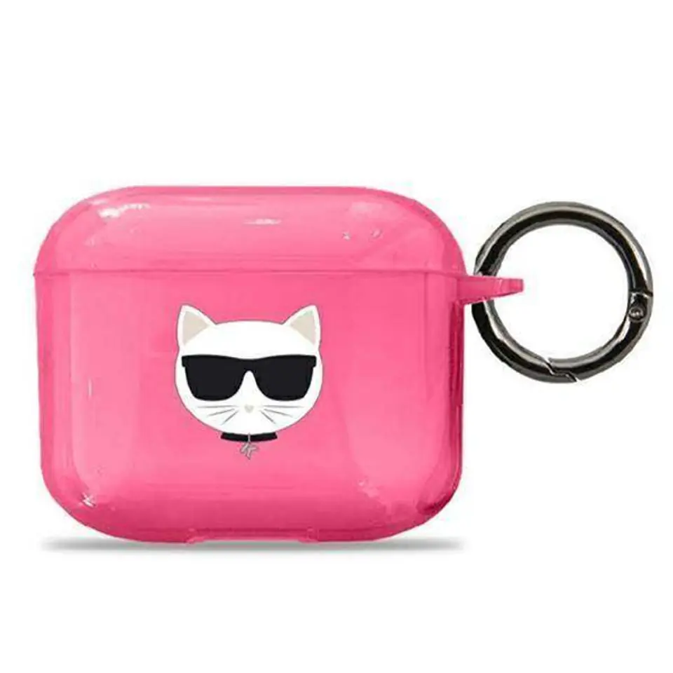 ⁨Karl Lagerfeld KLA3UCHFP AirPods 3 cover pink/pink Choupette⁩ at Wasserman.eu