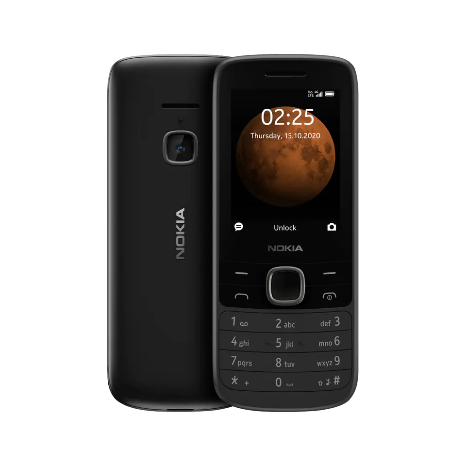 Mobile phone 225 Dual SIM 4G black at Wasserman.eu