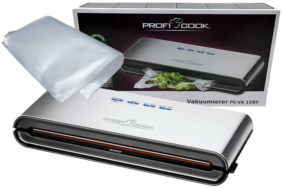 ⁨Vacuum sealer Profi Cook PC-VK 1080 packing machine + PC-VK1080 foil⁩ at Wasserman.eu