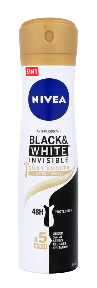 ⁨Nivea Deodorant INVISIBLE SILKY SMOOTH spray for women 150ml⁩ at Wasserman.eu