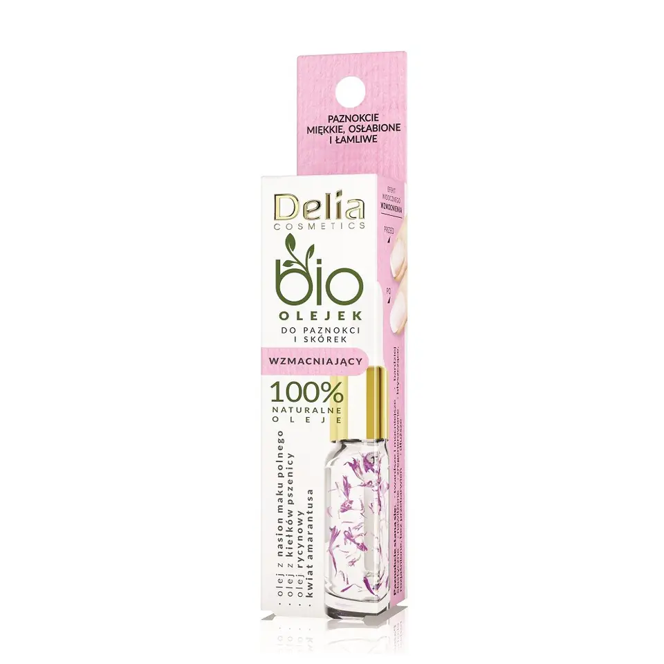 ⁨Delia Cosmetics Bio Nail & Cuticle Oil - Strengthening 10ml⁩ at Wasserman.eu