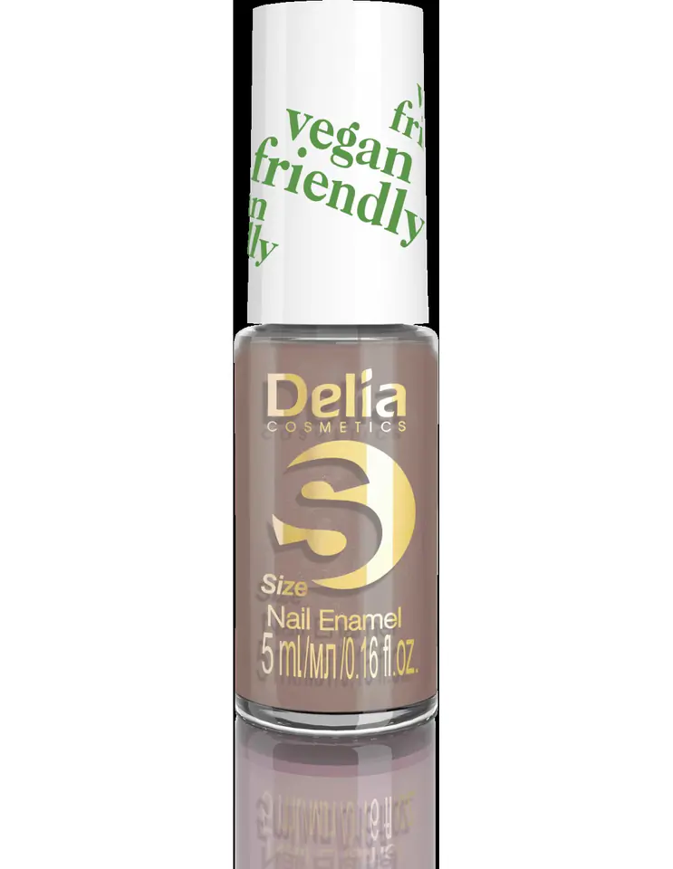 ⁨Delia Cosmetics Vegan Friendly Enamel for nails Size S No. 208 Tea Rose 5ml⁩ at Wasserman.eu
