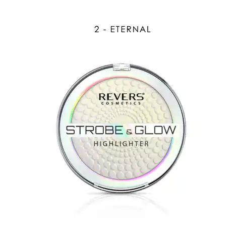 ⁨REVERS Strobe & glow highlighter 02 Eternal powder 8 g⁩ at Wasserman.eu