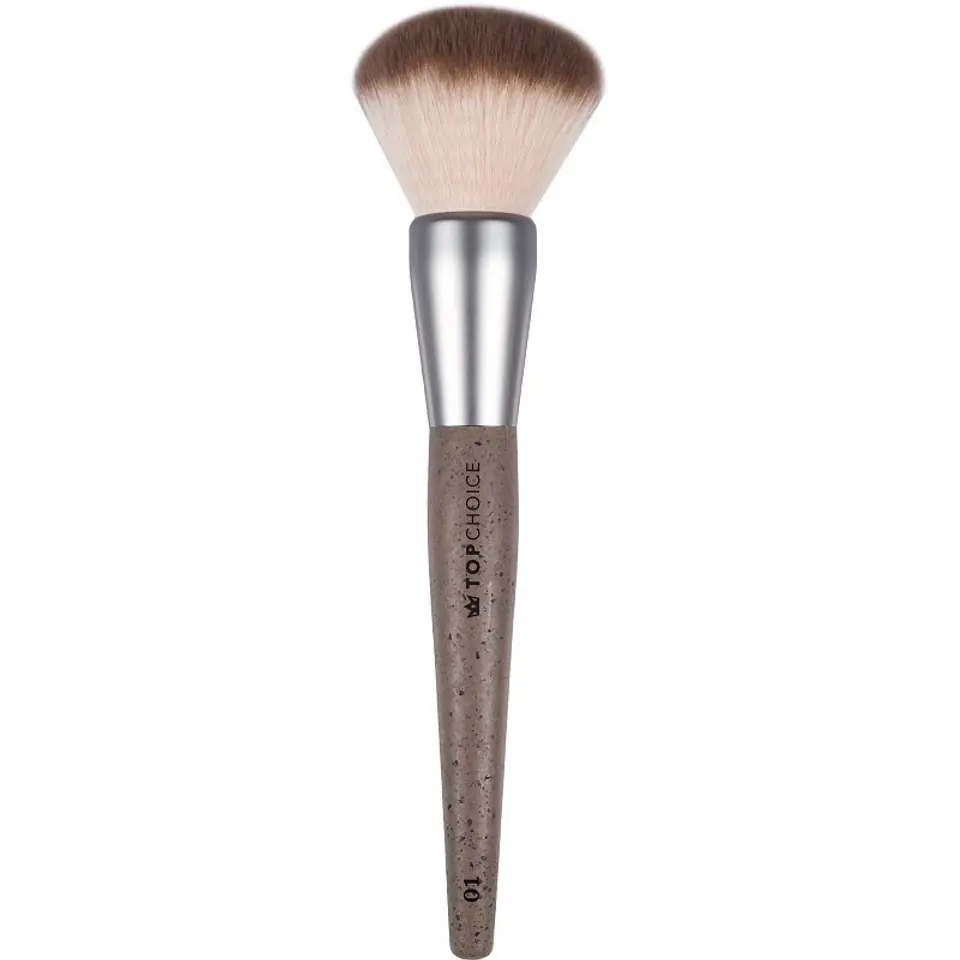 ⁨Top Choice Powder Brush 01 "MAKE COFFEE UP" (39348) 1pcs⁩ at Wasserman.eu