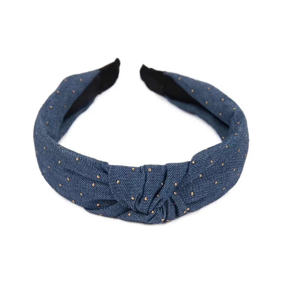 ⁨DONEGAL Ozdoby do włosów - Opaska do włosów denim  (FA-5866) 1szt⁩ w sklepie Wasserman.eu