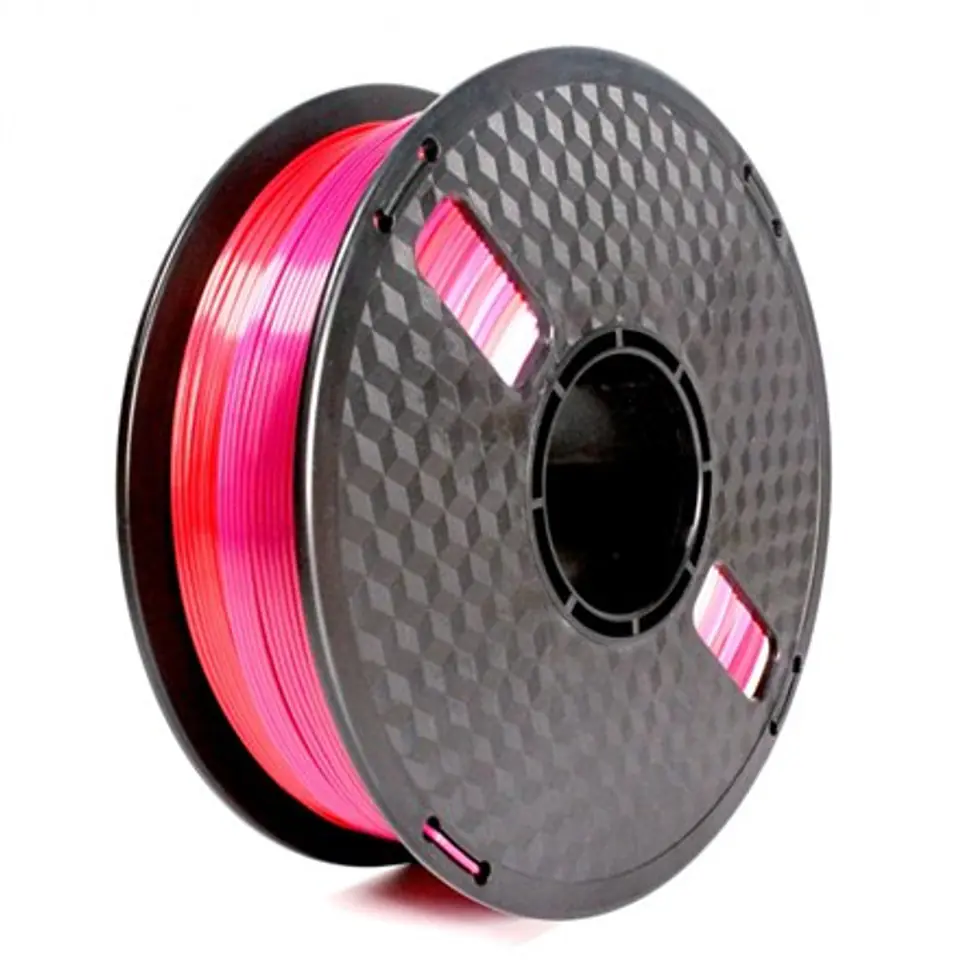 ⁨Flashforge Filament, PLA Silk Rainbow 3DP-PLA-SK-01-RP 1.75 mm diameter, 1kg/spool, Red/Purple⁩ at Wasserman.eu