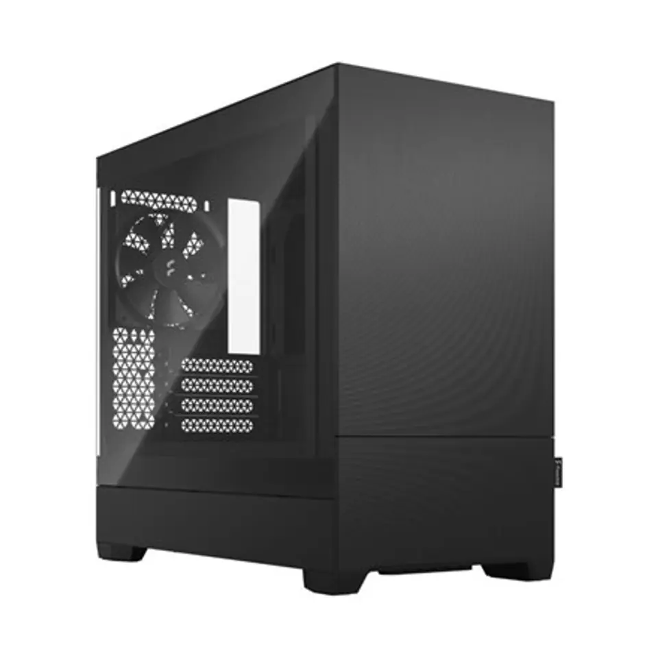 ⁨Fractal Design | Pop Mini Silent | Side window | Black TG Clear Tint | mATX, Mini ITX | Power supply included No | ATX⁩ w sklepie Wasserman.eu