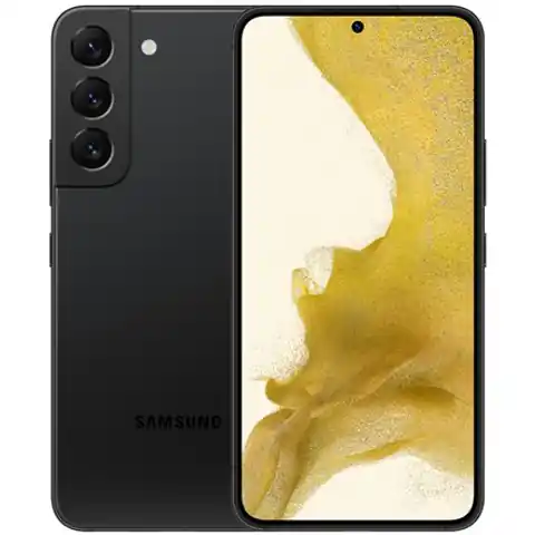 ⁨Samsung Galaxy S22 SM-S901B 15.5 cm (6.1") Dual SIM Android 12 5G USB Type-C 8 GB 128 GB 3700 mAh Black⁩ at Wasserman.eu