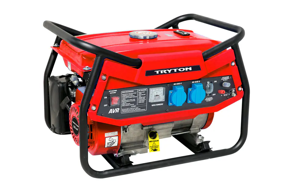 GASOLINE GENERATOR 2000W, AVR, 2X230V, 12V at Wasserman.eu