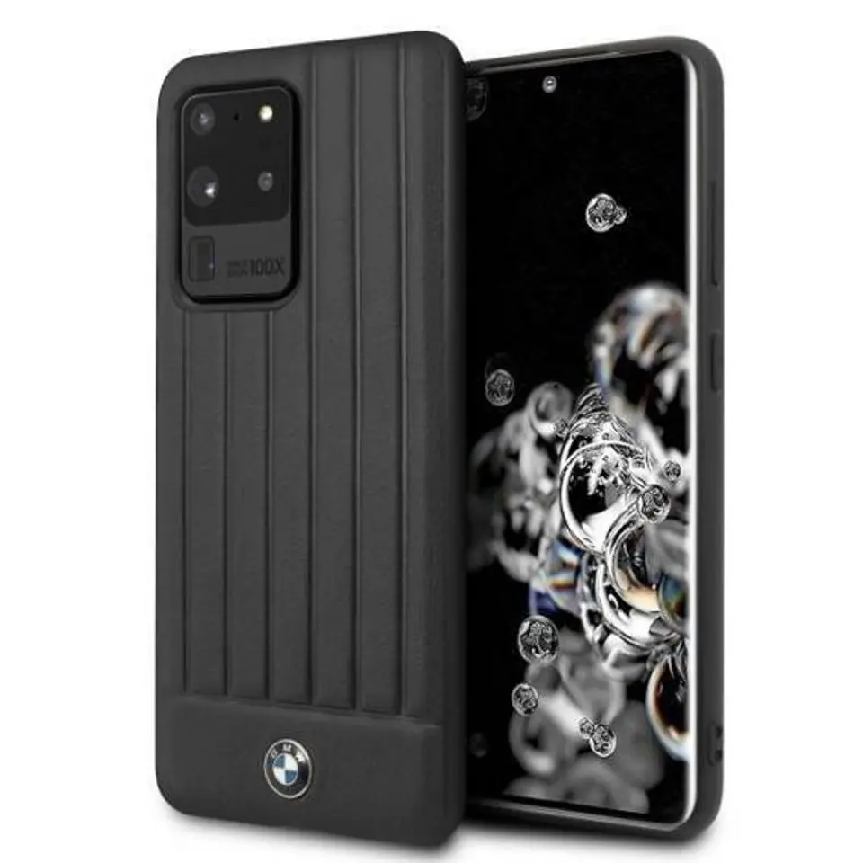 ⁨Oryginalne Etui SAMSUNG GALAXY S20 ULTRA BMW Hardcase Signature (BMHCS69POCBK) czarne⁩ w sklepie Wasserman.eu