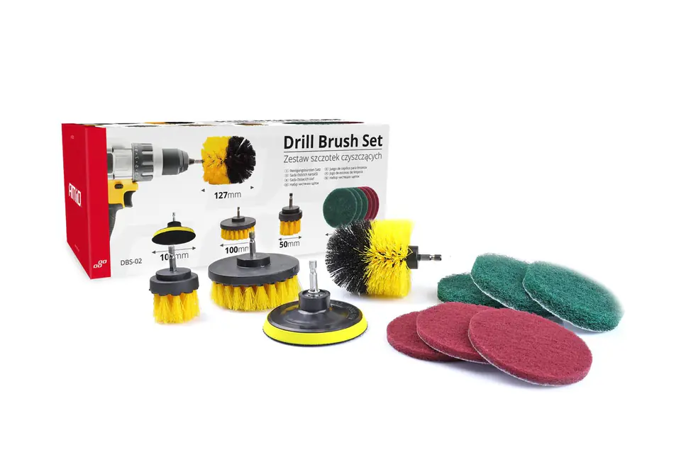 ⁨Set of cleaning brushes - 10 pcs.⁩ at Wasserman.eu