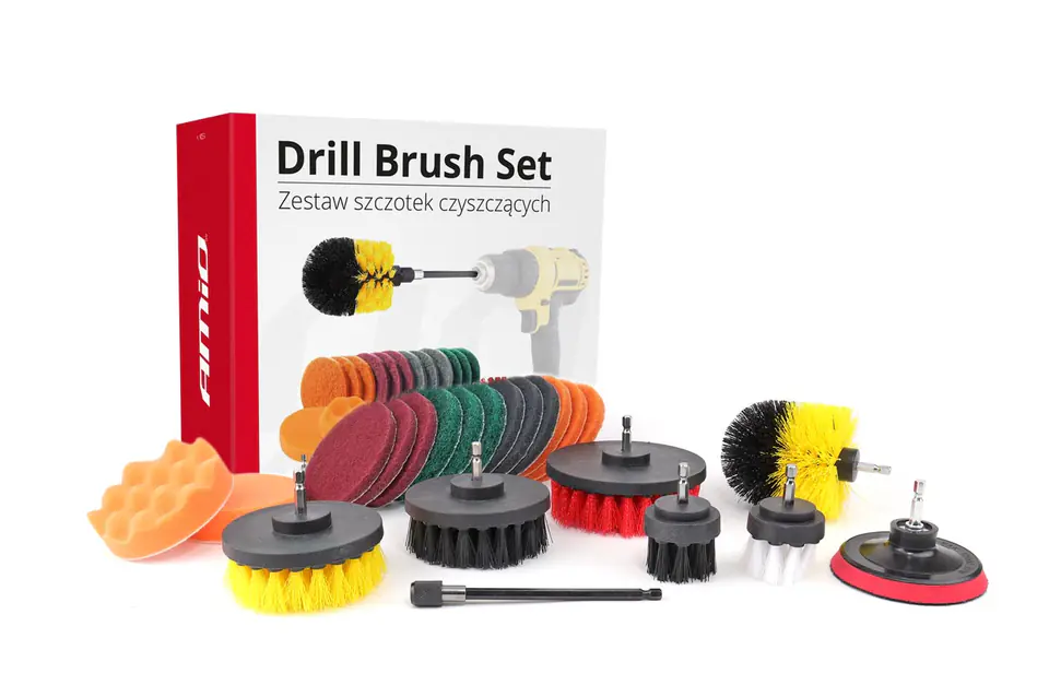 ⁨Set of cleaning brushes - 22 pcs.⁩ at Wasserman.eu