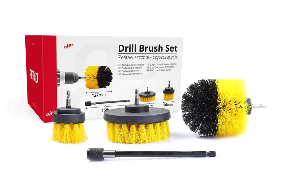 ⁨Set of cleaning brushes - 4 pcs.⁩ at Wasserman.eu