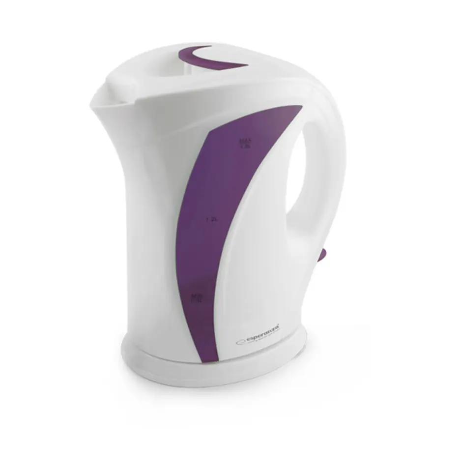 ⁨ELECTRIC KETTLE IGUAZU 1.7L WHITE-VIOLET⁩ at Wasserman.eu