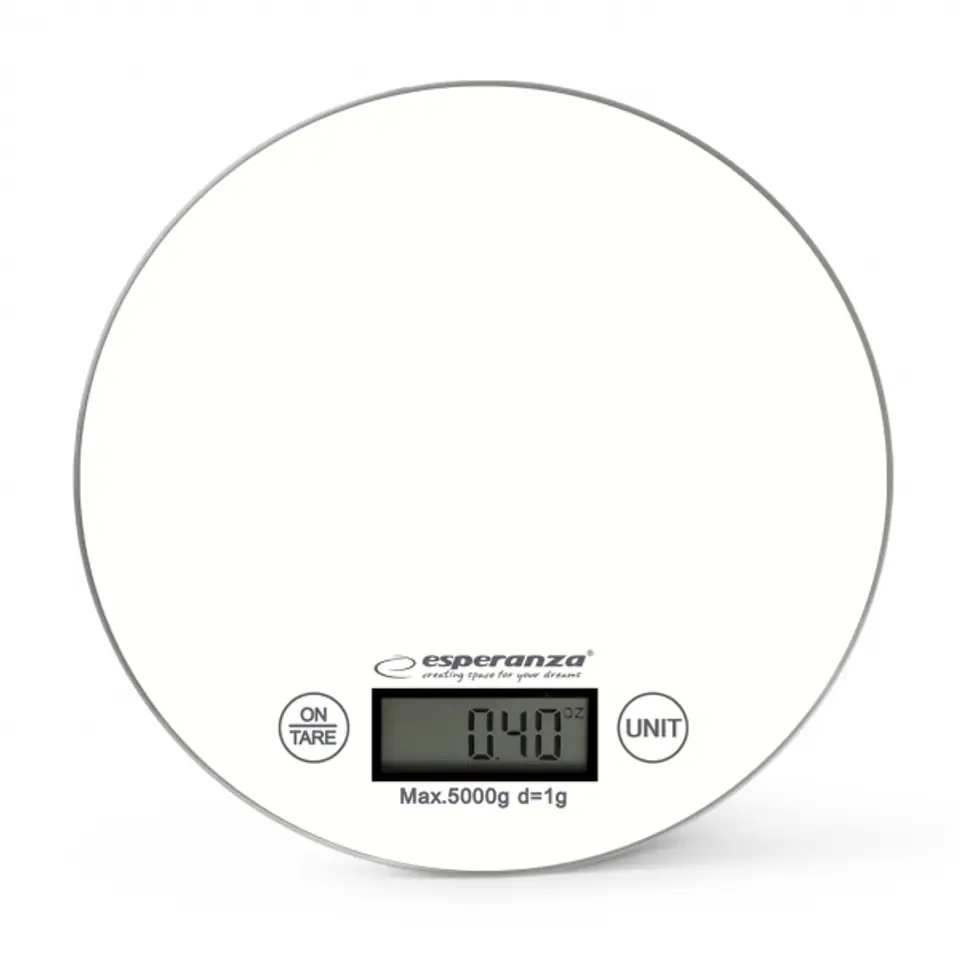 Digital Kitchen Scale MANGO WHITE EKS003W at Wasserman.eu