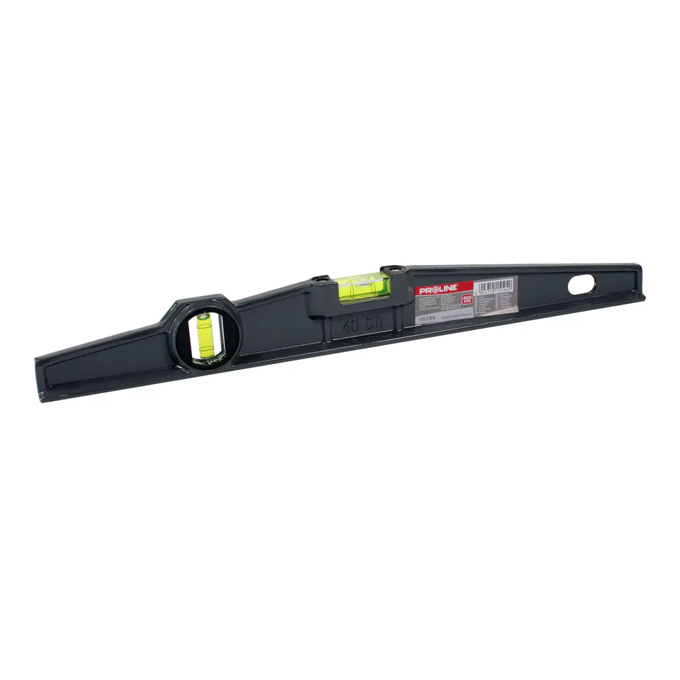 ⁨Poziomnica trapezoidalna 400mm, 2 libelki            proline⁩ w sklepie Wasserman.eu