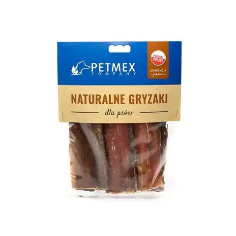 ⁨PETMEX Rindfleisch-Speiseröhre Hundekauartikel 100g⁩ im Wasserman.eu