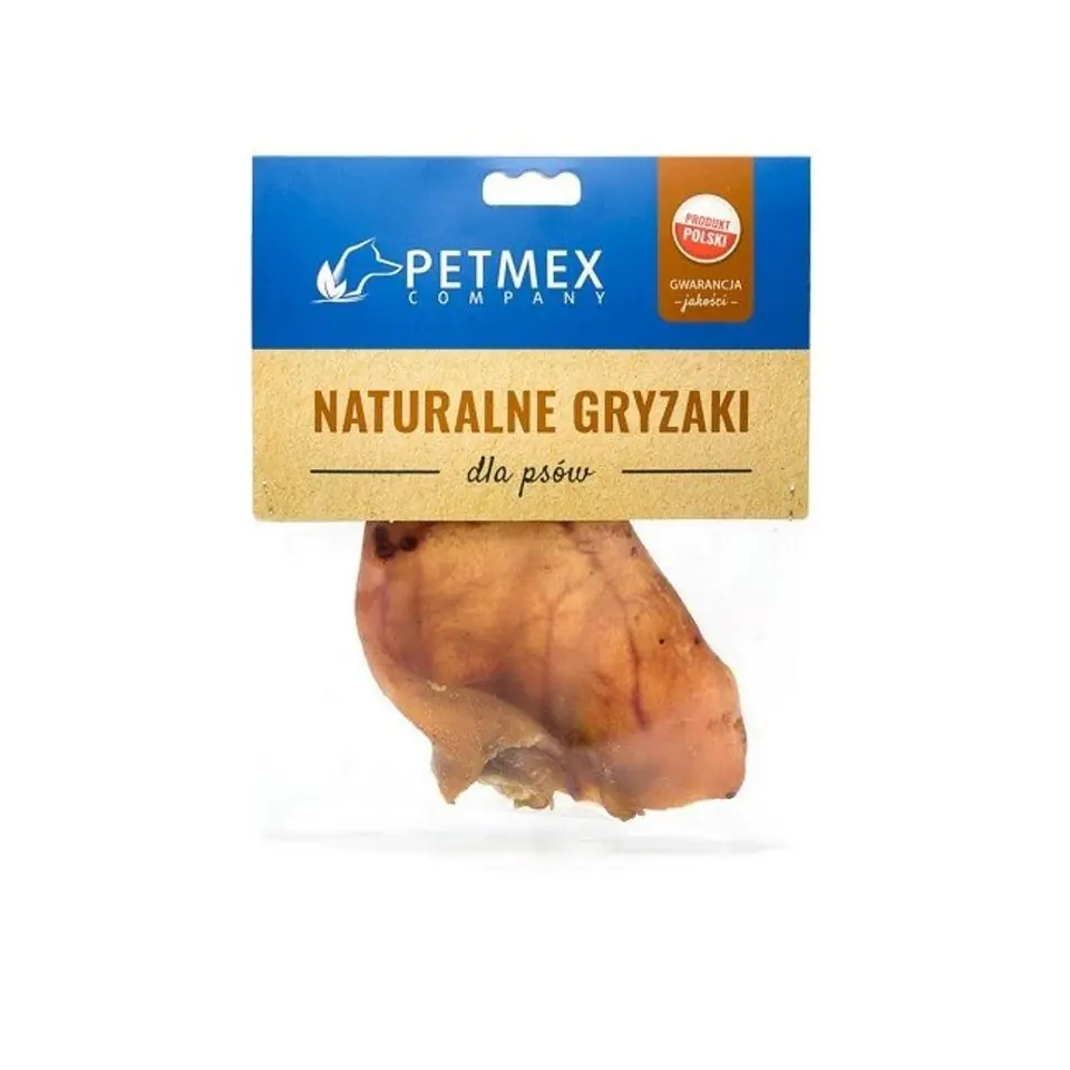 Gryzak dla psów PETMEX Ucho wieprzowe 40g 1szt w sklepie Wasserman.eu