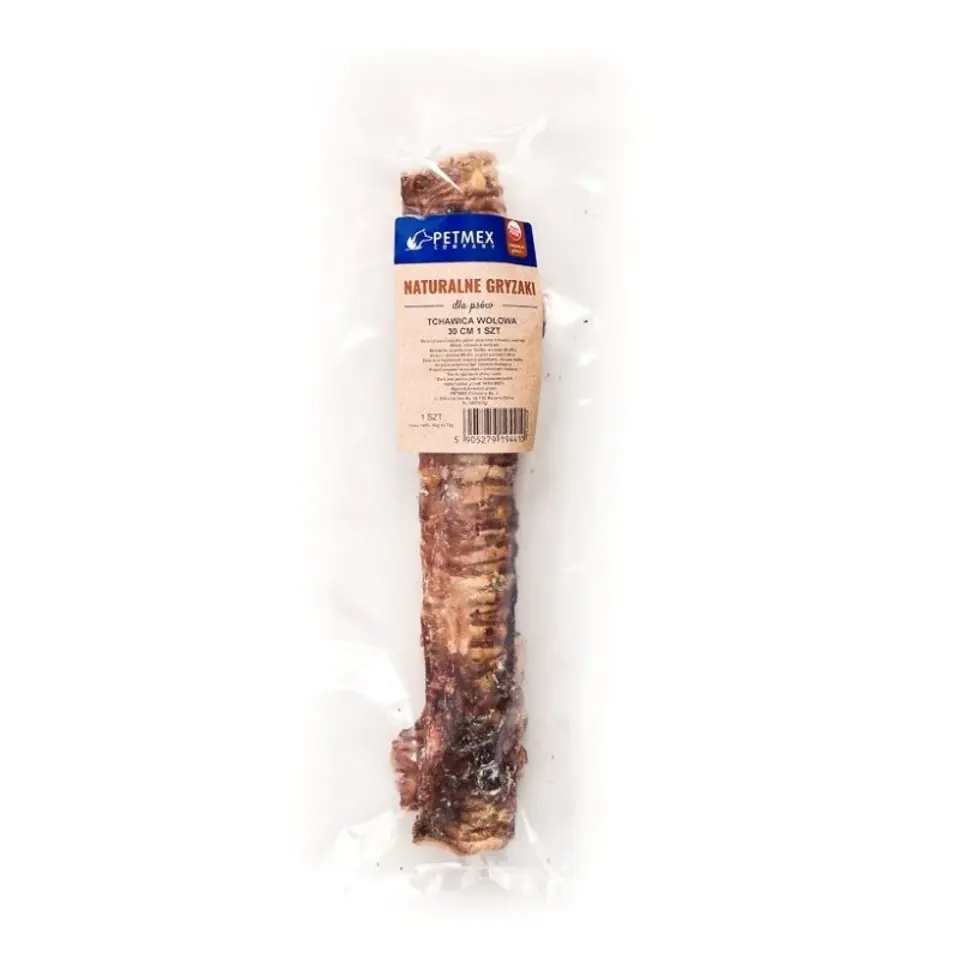 ⁨Dog chew PETMEX Beef trachea 30cm 1pc⁩ at Wasserman.eu